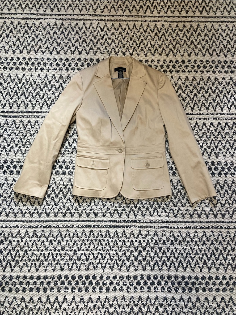 Attention Women's Beige Tailored Blazer